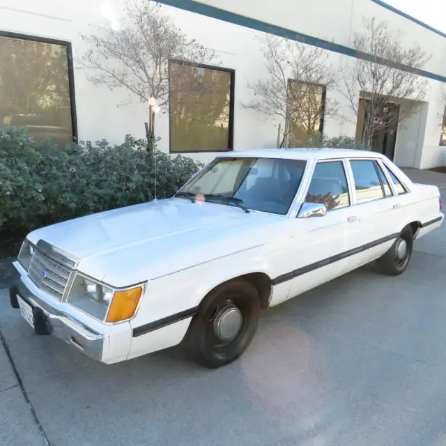 1985 ford ltd police car 5.0 h.o., 4 speed automatic overdrive