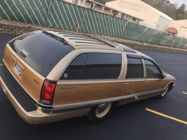 1993 buick roadmaster estate wagon lowered cruiser v8 hot rat rod clean longroof
