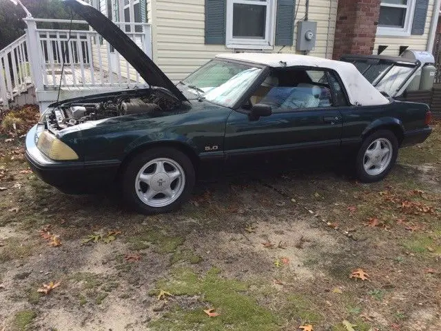 1991 ford mustang convertible rare 7-up edition low miles