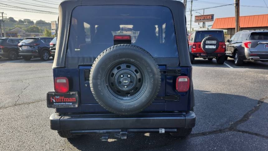 2001 jeep wrangler se