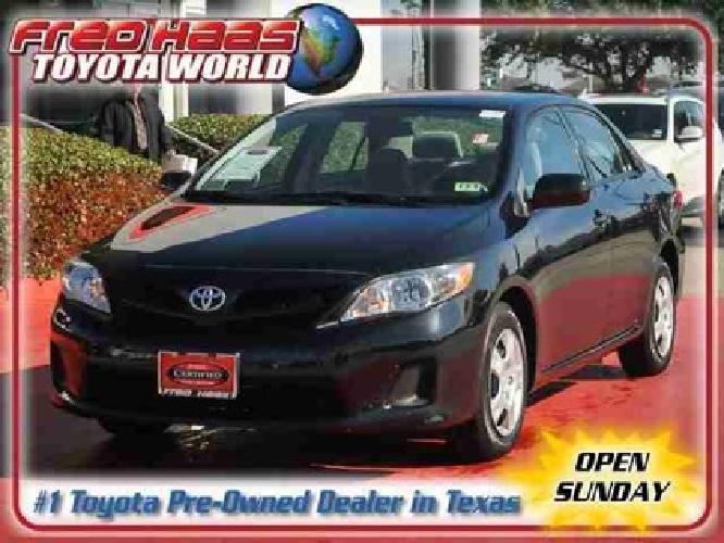2011 toyota corolla le one owner warranty in spring, tx