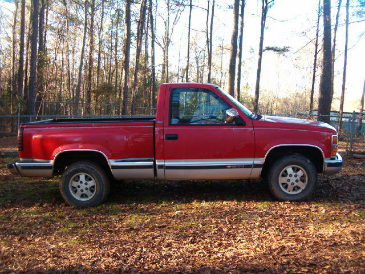 1993 chevy silverado reg cab short bed stepside 5 speed manual 4.3 rust free
