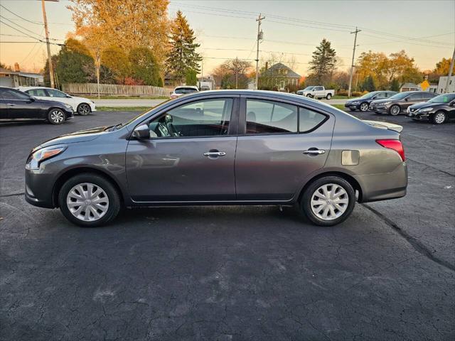 2017 nissan versa 1.6 sv