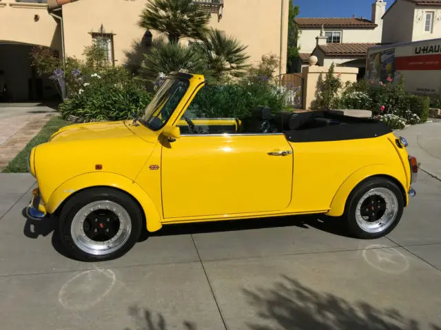 ‘one of a kind’ immaculate 1975 classic mini cooper convertible