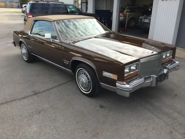 1981 cadillac eldorado base coupe 2-door rag top super clean *no reserve