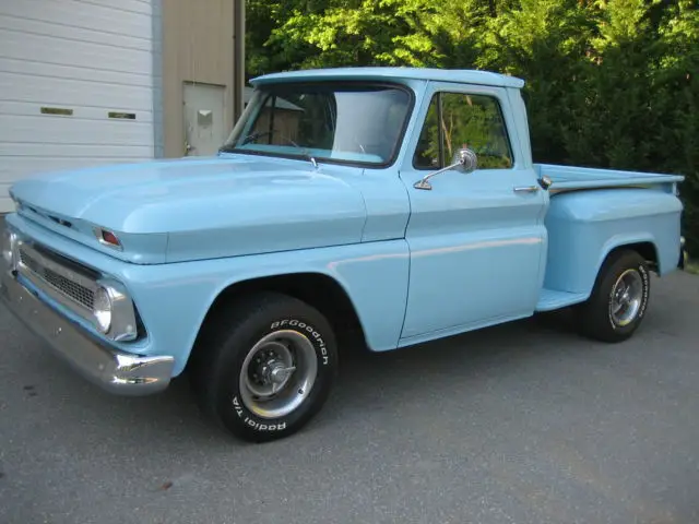1964 chevy shortbed pickup truck stepside hot rod c10 v-8 shop truck 1965 1966