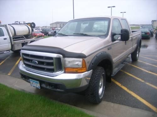 1999 ford f-250 4x4 sd crew cab for sale in grand forks, north dakota