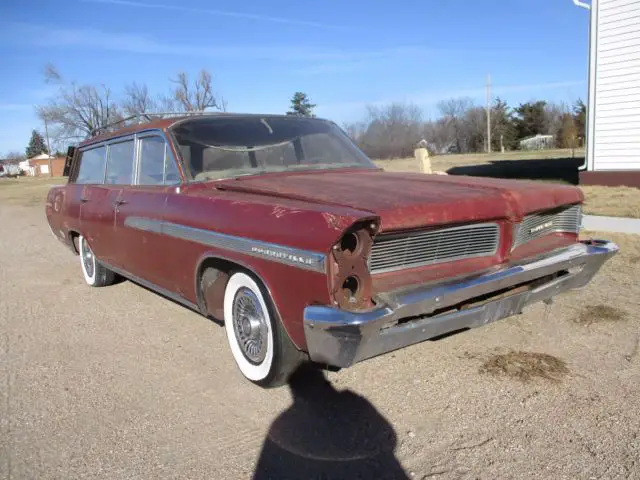 1963 pontiac bonneville safari station wagon 389 v8 very solid project car