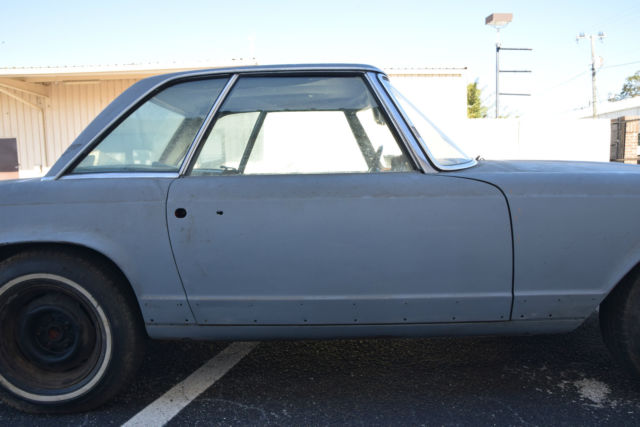 1968 mercedes benz 280sl spot welds running number matching engine 568h red auto