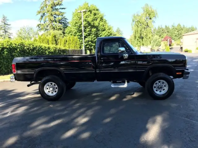 1991 dodge ram w250 reg cab le auto 5.9'l 12-valve cummins diesel 156k miles