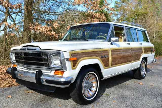 1987 jeep grand wagoneer base sport utility 4-door 5.9l, california car