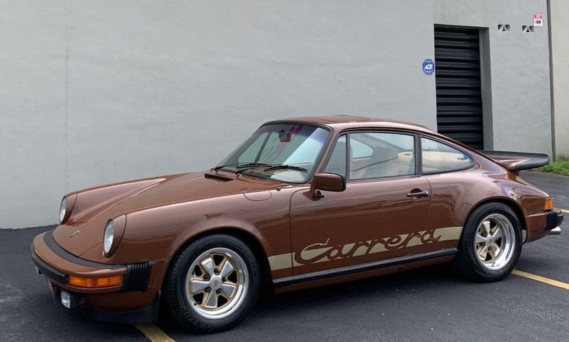 1975 porsche 911 carrera bitter chocolate coupe