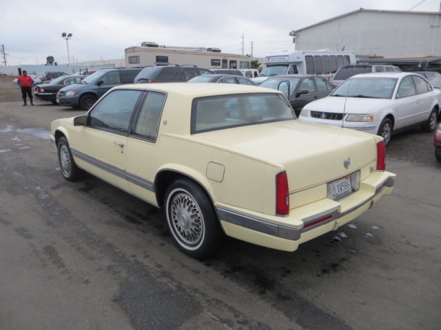 1989 cadillac eldorado base coupe 2-door 4.5l no reserve