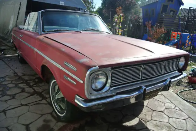 1966 dodge dart 270 convertible 273 v8 project car
