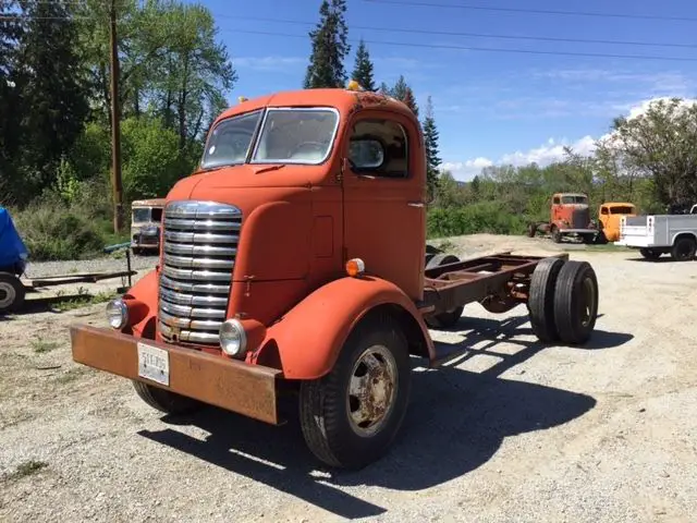 1948 gmc 520 series cabover truck rare 308 straight 6 cylinder heavy duty coe