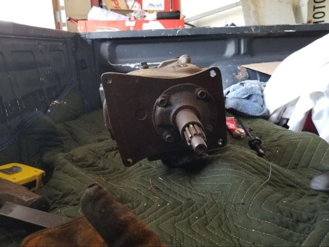 1964 ford borg warner t10 t-10 4 speed transmission bw t10-1 ranchero