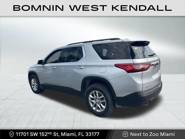 2021 chevrolet traverse lt leather