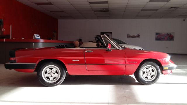 alfa romeo spider 1987