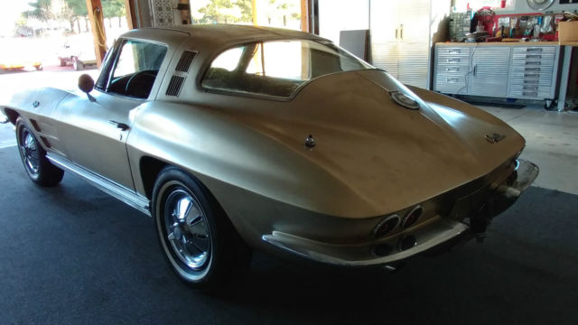 1964 chevroet corvette coupe 283 4 speed manual transmission frame off - 50 pics