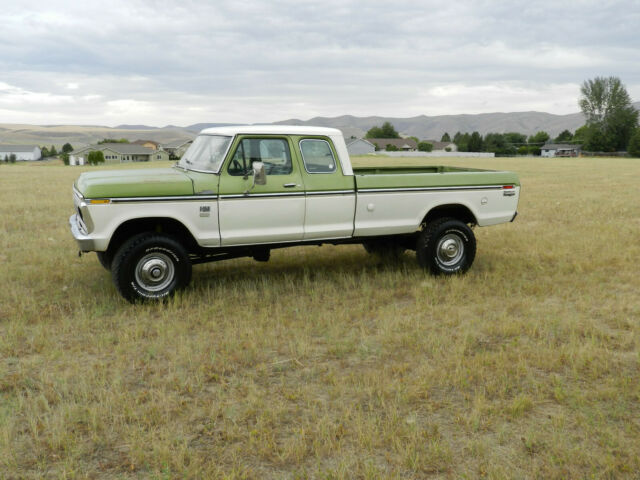 1976 ford f250 super cab xlt 4x4 original paint and body classic collector !!