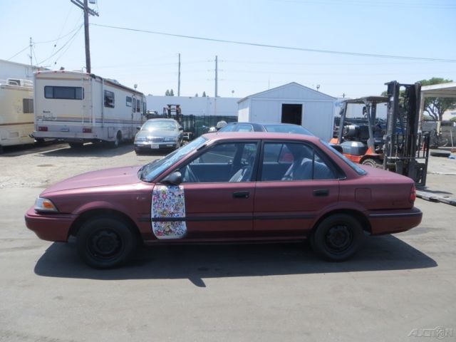 1992 toyota corolla deluxe used 1.6l i4 16v automatic sedan no reserve