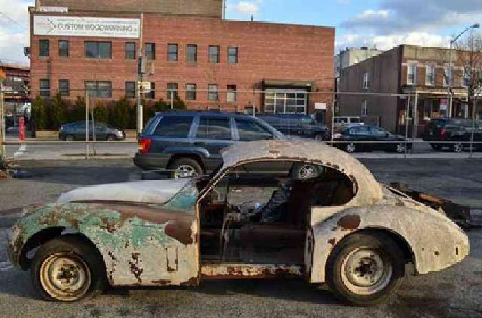 1955 primar jaguar xk140 in astoria, ny