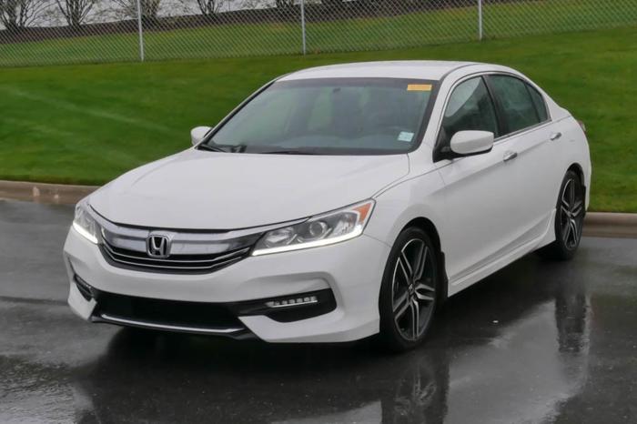 used 2017 honda accord sport sedan charlotte, nc 28227 for sale in charlotte, north carolina