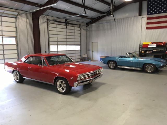 1967 chevelle hot rod ss396 tribute w/ 496 over 500 horse big block automatic