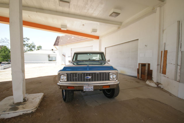 1972 chevrolet c-10 short bed 4x4 a/c frame off restoration