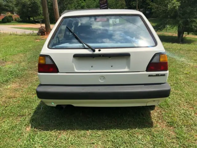 1990 volkswagen golf vw mark ii wolfsburg edition