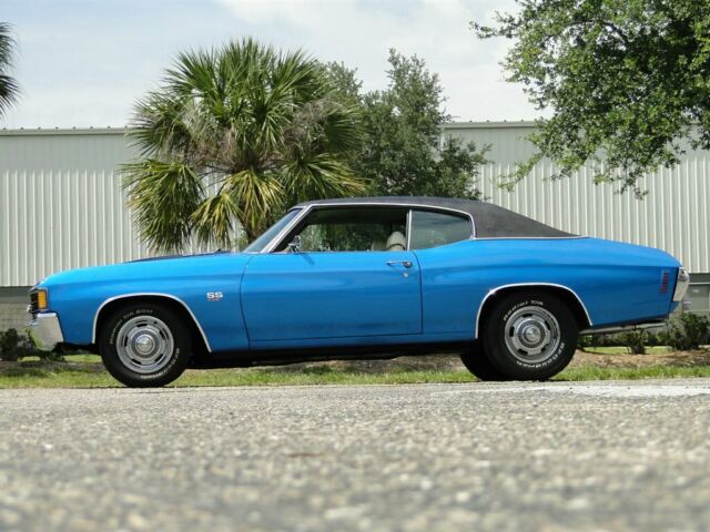 1972 chevrolet chevelle ss tribute 61,670 miles blue (dark) 2d : 2 door hard top