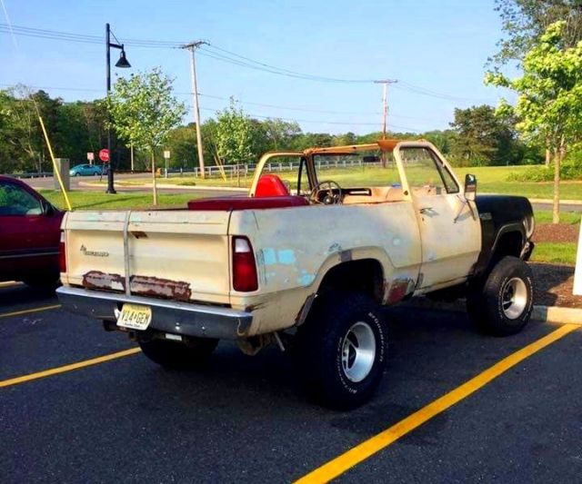 1979 dodge ramcharger no reserve auction