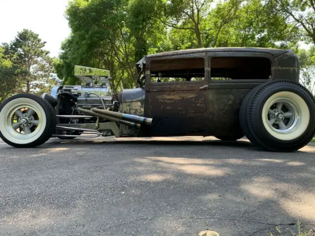 1928 ford tudor sedan rat rod