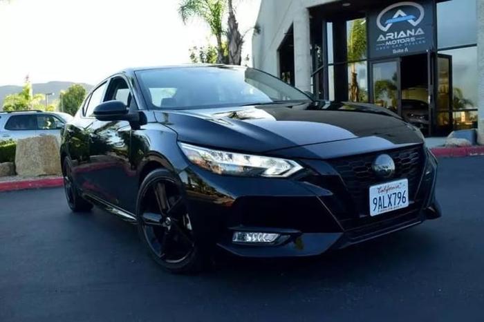2022 nissan sentra sr sedan 4d in rancho california, california