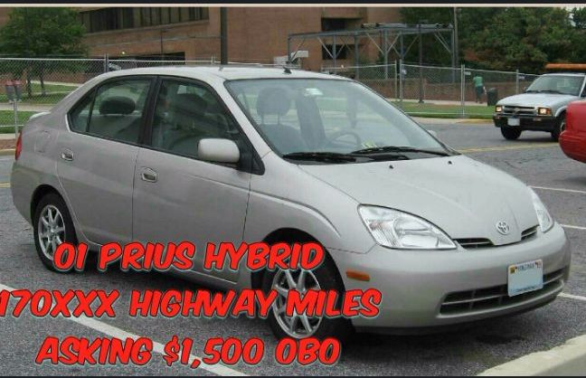 2001 toyota prius for sale in indiana by owner
