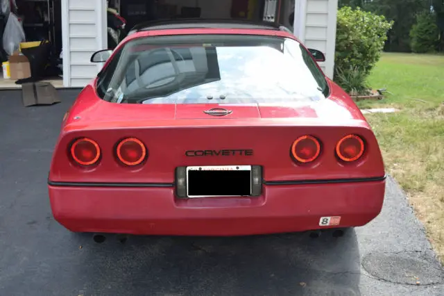 chevrolet corvette (1985) (vin corrected)