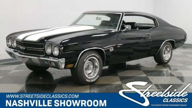 big block 454 nice black paint buckets with console