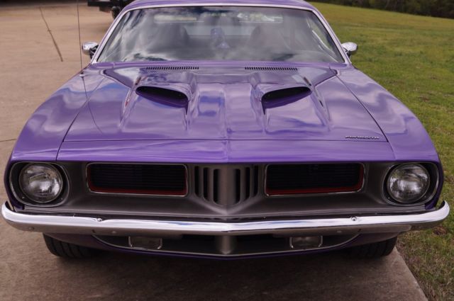 1973 plymouth cuda plum crazy