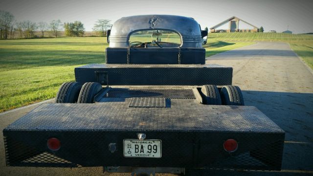 1953 mack ratrod hotrod bagged rat custom truck big block car hauler