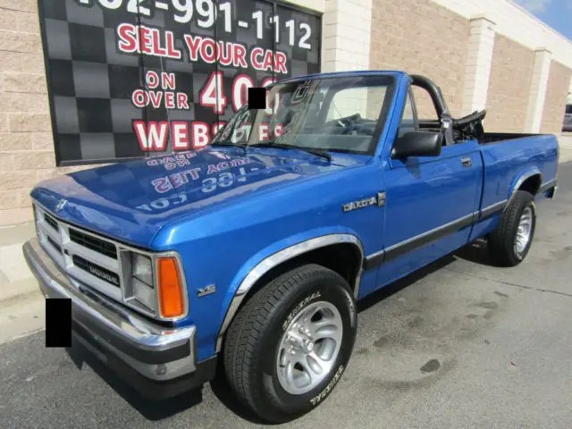 1990 dodge dakota convertible 3.9l v6 bed liner 5-speed manual gasoline 3.9l v6