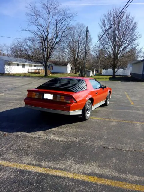 1985 chevrolet camero z28 excellent condition low original milage