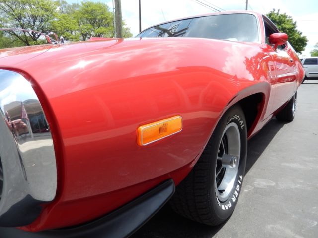 1972 plymouth road runner rallye red 340 recent restoration