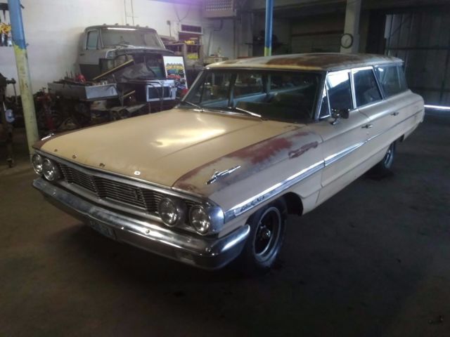1964 ford country sedan survivor patina solid cruiser4 barrel 352 cruise o matic