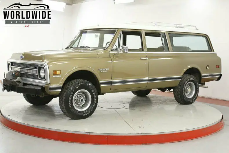 suburban k10 4x4 cold ac heavily optioned rare ps pb