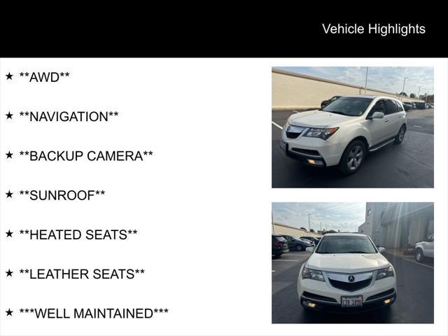 2011 acura mdx 3.7l technology