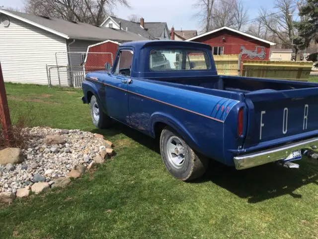 1962 ford f100 unibody