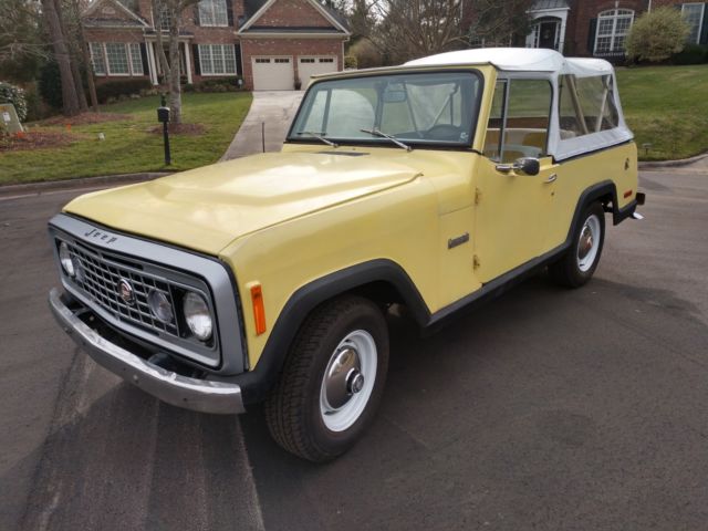 1973 jeep commando jeepster restored pick-up truck