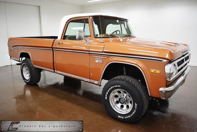 1971 dodge d200 power wagon 4x4