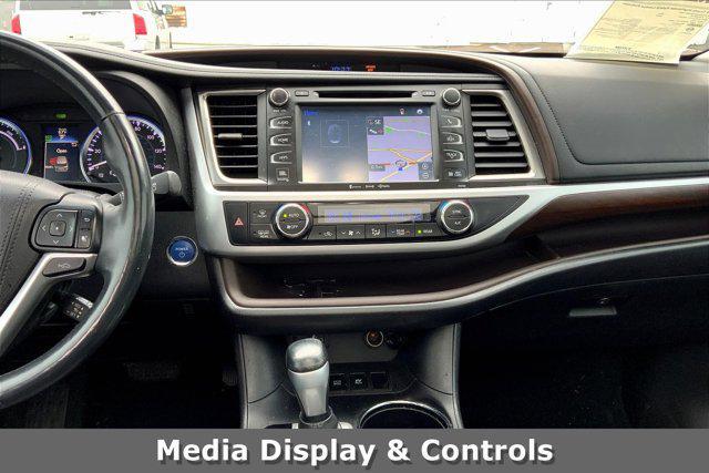 2016 toyota highlander hybrid platinum