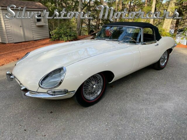 1967 cream leather 4.2 liter 4 speed convertible roadster original series i